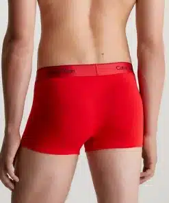 Calvin Klein Trunks - Modern Cotton Rouge W Rouge Metallic Wb