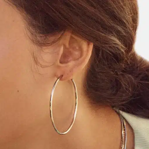 Edblad Hoops Earrings Steel Large