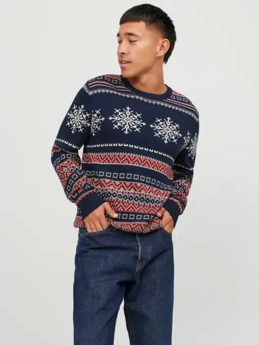 Jack&Jones Snowball Knit Navy Blazer