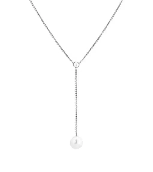 Edblad Globe Y-Necklace Maxi Steel