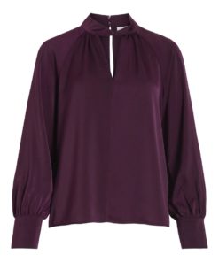 Vila Elma Halterneck L/S Top Winter Bloom