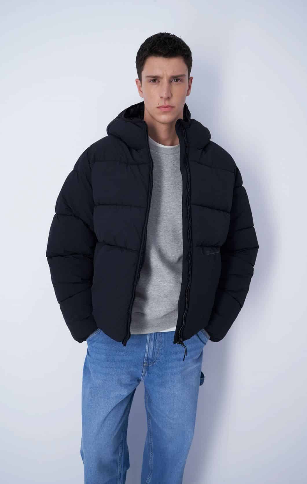 Buy Champion Rochester 1919 Puffer Jacket Black Scandinavian Fashion Store