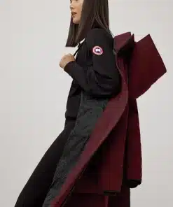 Canada Goose Mystique Parka Black Label Garnet Stone