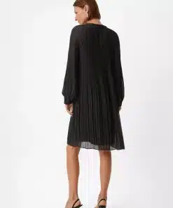 Comma, Plisee Dress Black