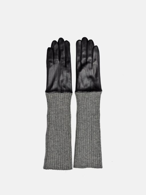 RE:DESIGNED Adda Leather Gloves Black