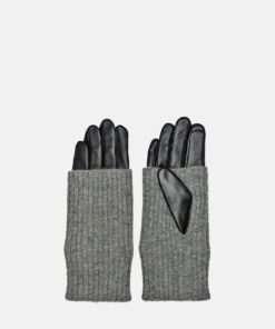 RE:DESIGNED Adda Leather Gloves Black