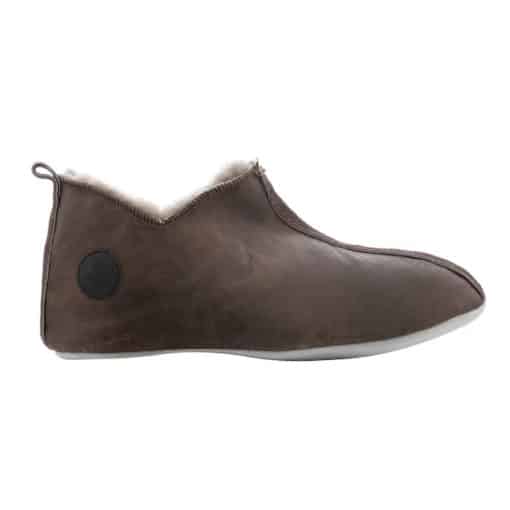 Shepherd Henrik Slippers Stone Oiled Antique
