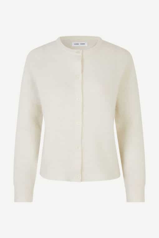 Samsoe & Samsoe Nor Short Cardigan Arctic Wolf