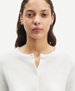 Samsoe & Samsoe Nor Short Cardigan Arctic Wolf