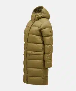 Peak Performance Frost Down Coat Women Snap Green