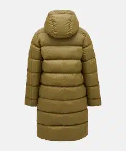 Peak Performance Frost Down Coat Women Snap Green