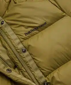 Peak Performance Frost Down Coat Women Snap Green