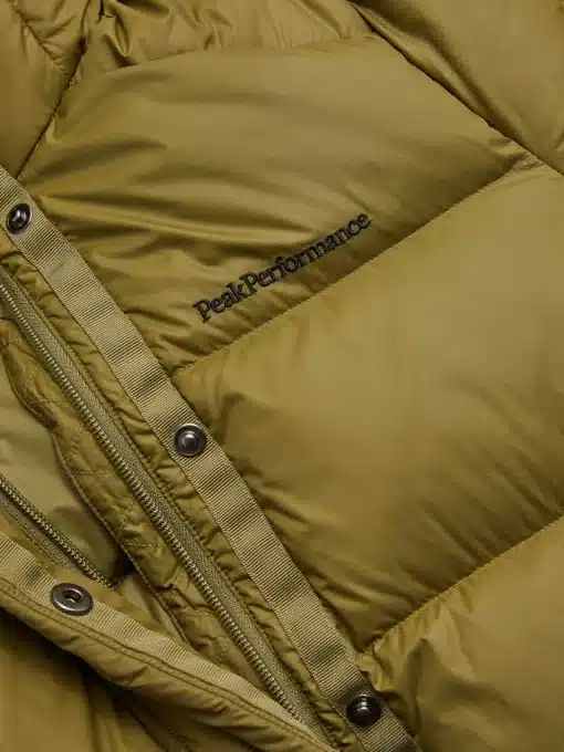 Peak Performance Frost Down Coat Women Snap Green