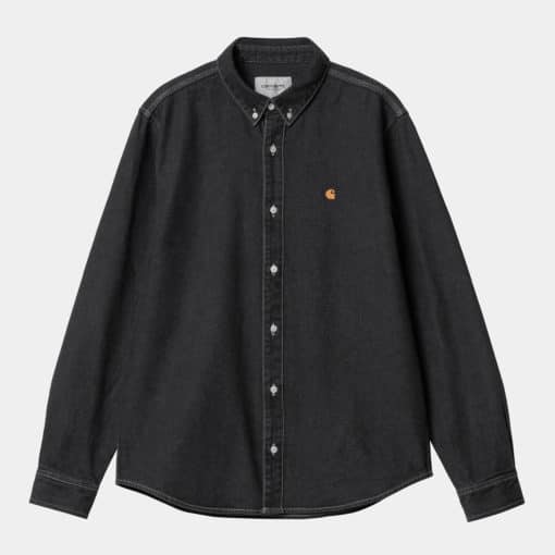 Carhartt WIP L/S Weldon Shirt Black