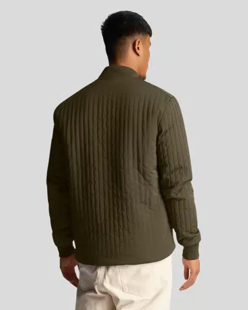 Lyle & Scott Quilted Liner Jacket Olive