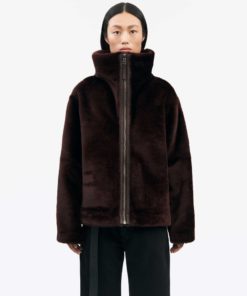 Tiger of Sweden Enele Leather Jacket Coffee