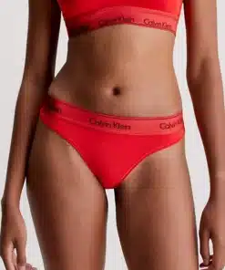 Calvin Klein Modern Cotton Thong Rouge