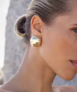 Edblad Bead Studs Maxi Gold