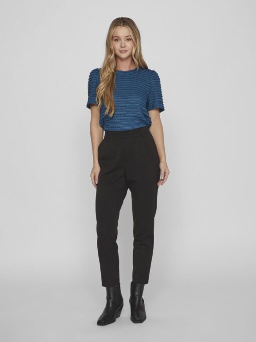 Vila Varone Slim Pant Black