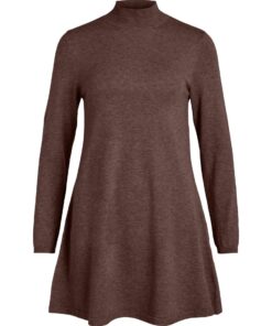 Vila Comfy A-line Dress Shaved Chocolate