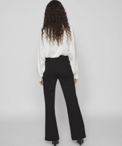 Vila Billie HW Pants Black Beauty