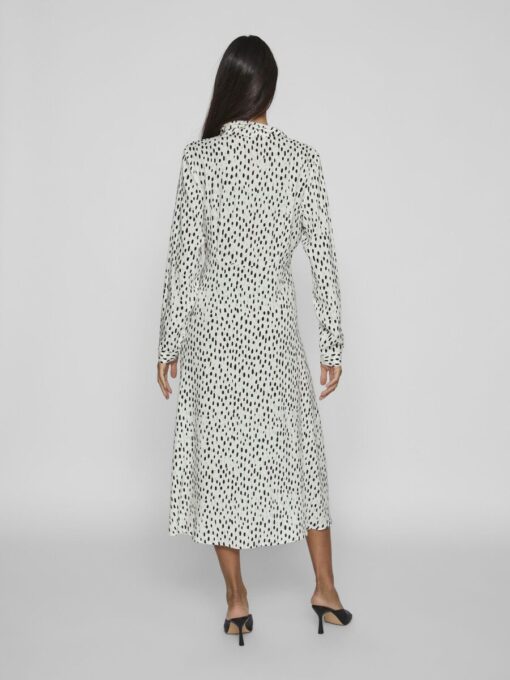 Vila Paya Long Shirt Dress Egret