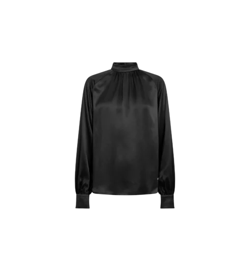 Mos Mosh Sille Glossi Blouse Black
