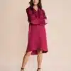 Mos Mosh Mayo Dress Beet Red
