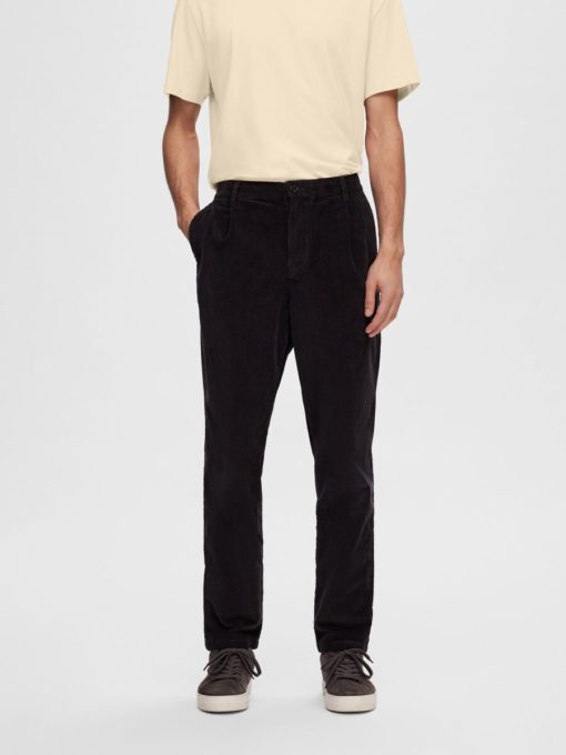 Selected Homme Slimtape Ron Corduroy Pants Phantom