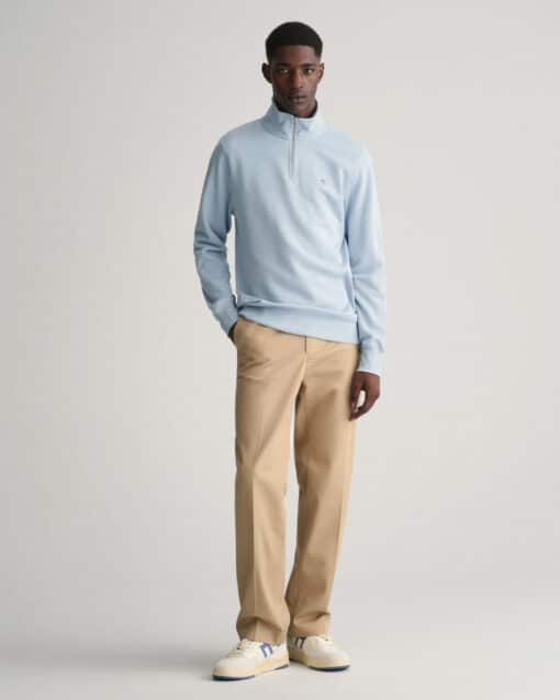 Gant Shield Half Zip Stormy Sea