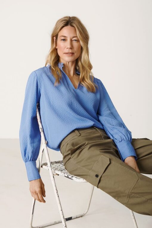 Part Two Fricka Blouse Ultramarine