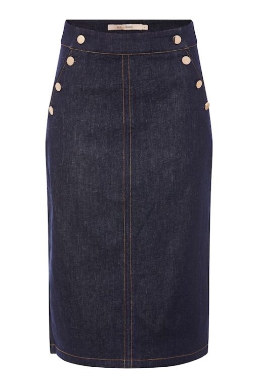 Rue de Femme Amia Denim Skirt Blue Denim