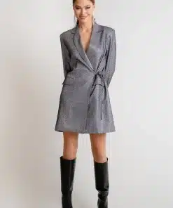 Dry Lake Iconic Dress Silver