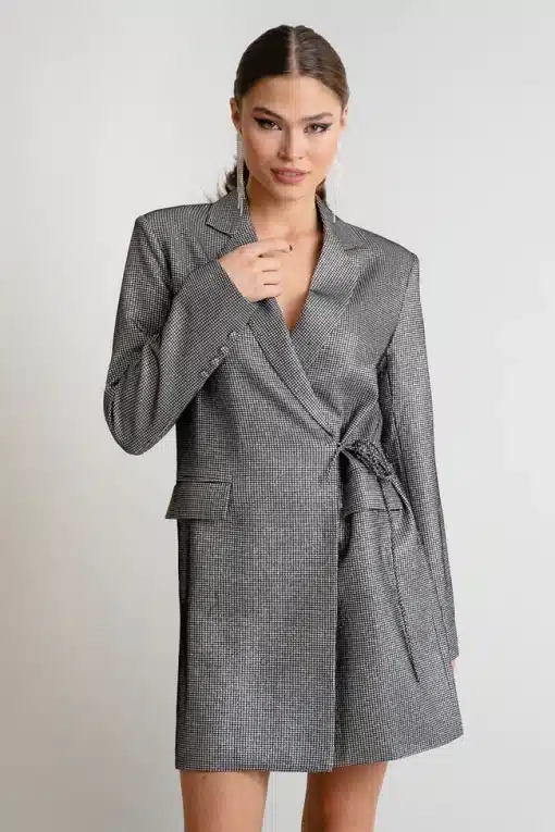 Dry Lake Iconic Dress Silver