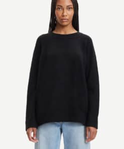 Samsoe & Samsoe Nor O-N Long Knit Black