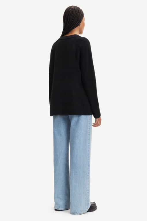 Samsøe Samsøe Nor O-N Long Knit Black