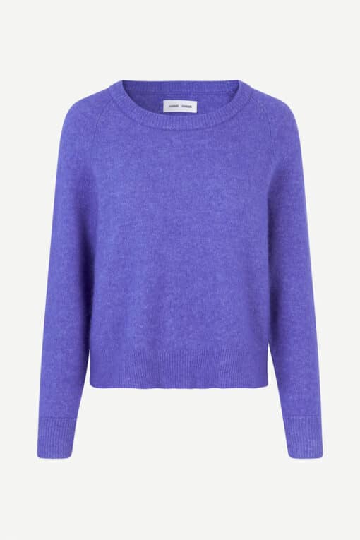 Samsøe Samsøe Nor O-neck Short Simple Purple