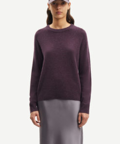 Samsoe & Samsoe Boston O-Neck Plum Perfect