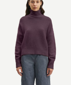Samsoe & Samsoe Nola T-Neck Plum Perfect
