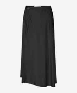 Samsoe & Samsoe Viktoria Bias Skirt Black