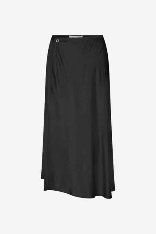 Samsoe & Samsoe Viktoria Bias Skirt Black