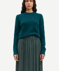 Samsoe & Samsoe Charlotte Knit Sweater Atlantic Deep