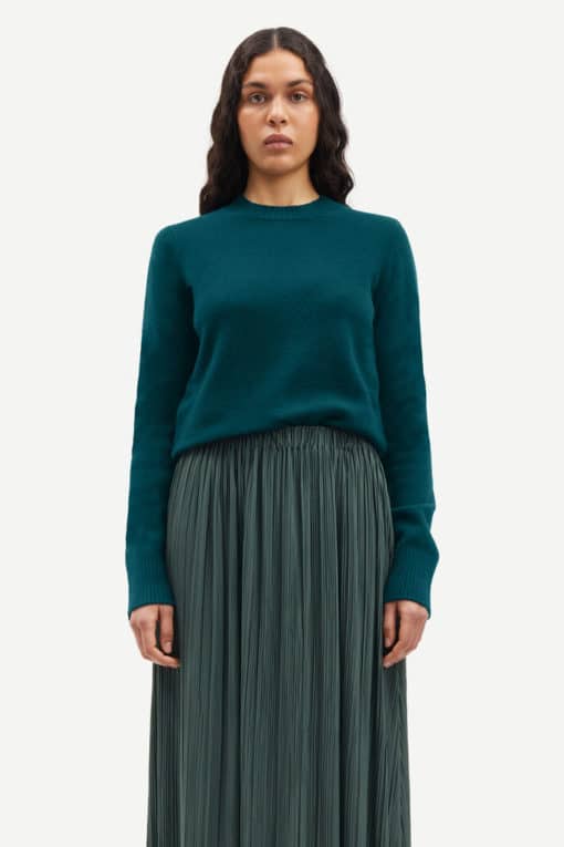 Samsøe Samsøe Charlotte Knit Sweater Atlantic Deep