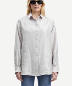 Samsoe & Samsoe Alfrida Shirt Warm Silver