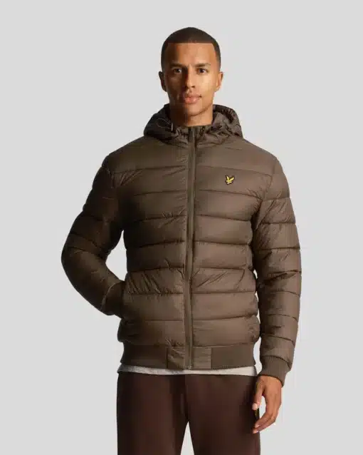 Lyle & Scott Wadded Jacket Olive