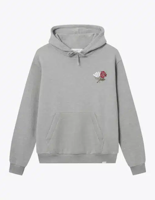 Les Deux Felipe Hoodie Light Grey Melange