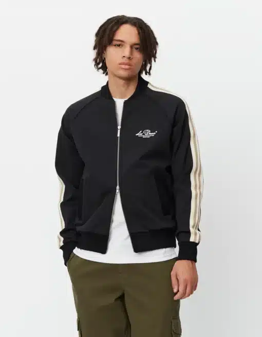 Les Deux Sterling Track Jacket Black/Ivory