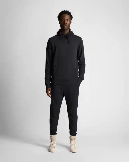 Lyle & Scott Tonal Eagle Skinny Sweatpant Jet Black
