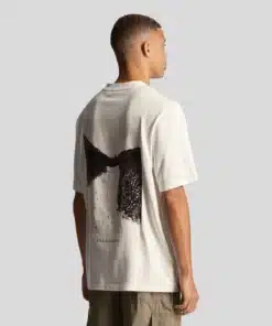 Lyle & Scott Ski Slope Graphic T-Shirt White Out