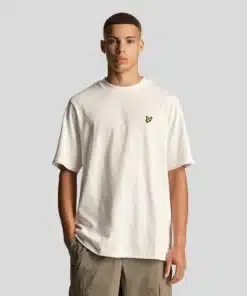 Lyle & Scott Ski Slope Graphic T-Shirt White Out